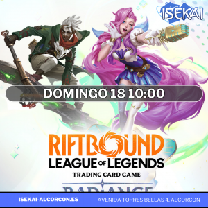 RiftBound Radiance PreRelease Event Domingo 18 10:00