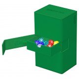 Ultimate Guard Twin Flip`n`Tray 200+ XenoSkin Monocolor Verde