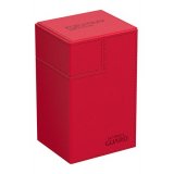 Ultimate Guard  Flip`n`Tray 80+ XenoSkin Monocolor Rojo