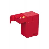 Ultimate Guard  Flip`n`Tray 80+ XenoSkin Monocolor Rojo