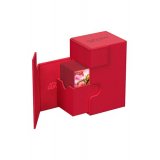 Ultimate Guard  Flip`n`Tray 80+ XenoSkin Monocolor Rojo