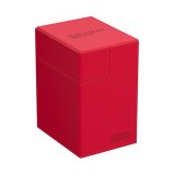 Ultimate Guard Flip`n`Tray 133+ XenoSkin Monocolor Rojo