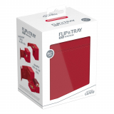 Ultimate Guard Flip`n`Tray 133+ XenoSkin Monocolor Red