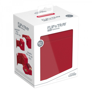 Ultimate Guard Flip`n`Tray 133+ XenoSkin Monocolor Red