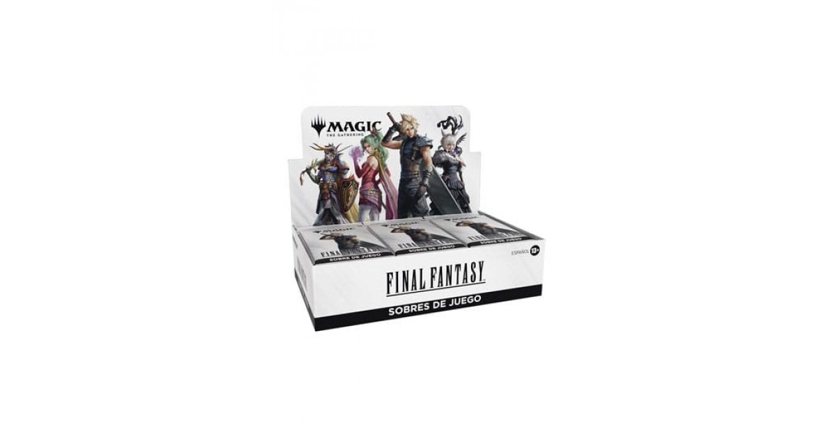 Magic: The Gathering – Final Fantasy – Caja de sobres de juego (Español)