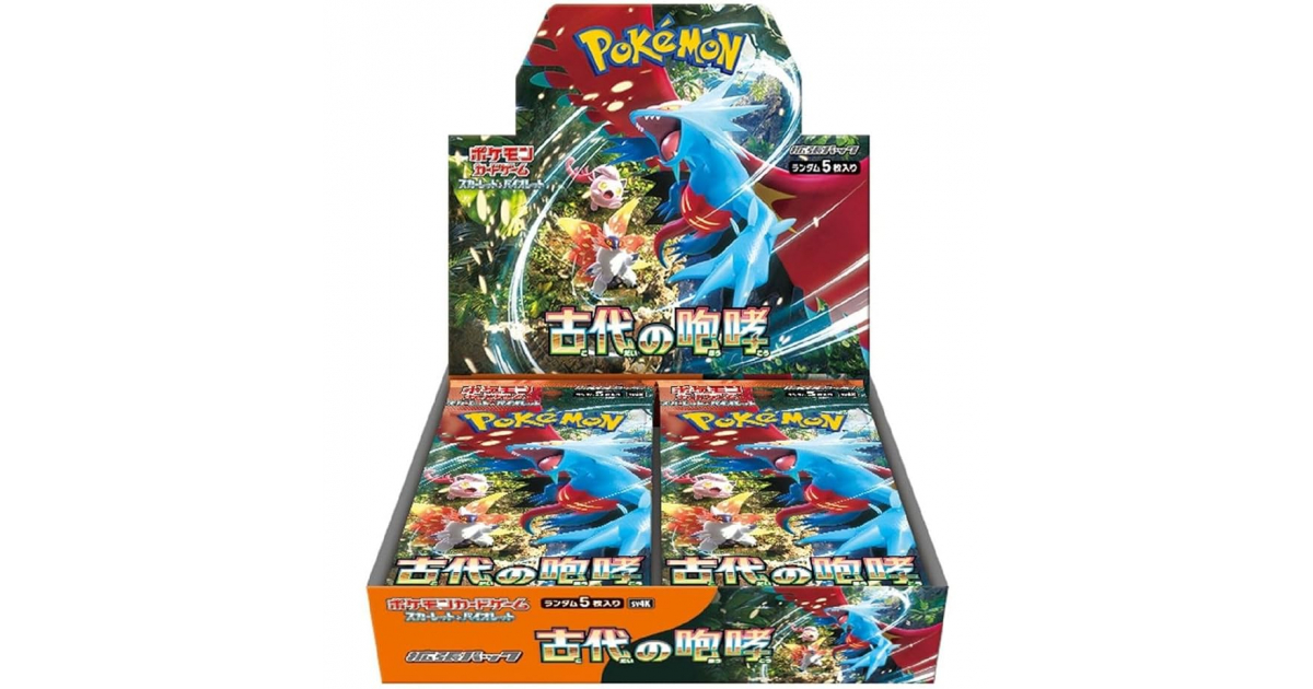 Pokémon TCG – Ancient Roar – Caja de sobres (Japonés)