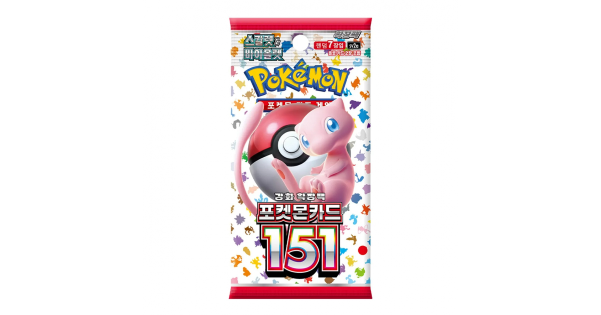 Pokémon TCG – 151 – Sobre (Coreano)