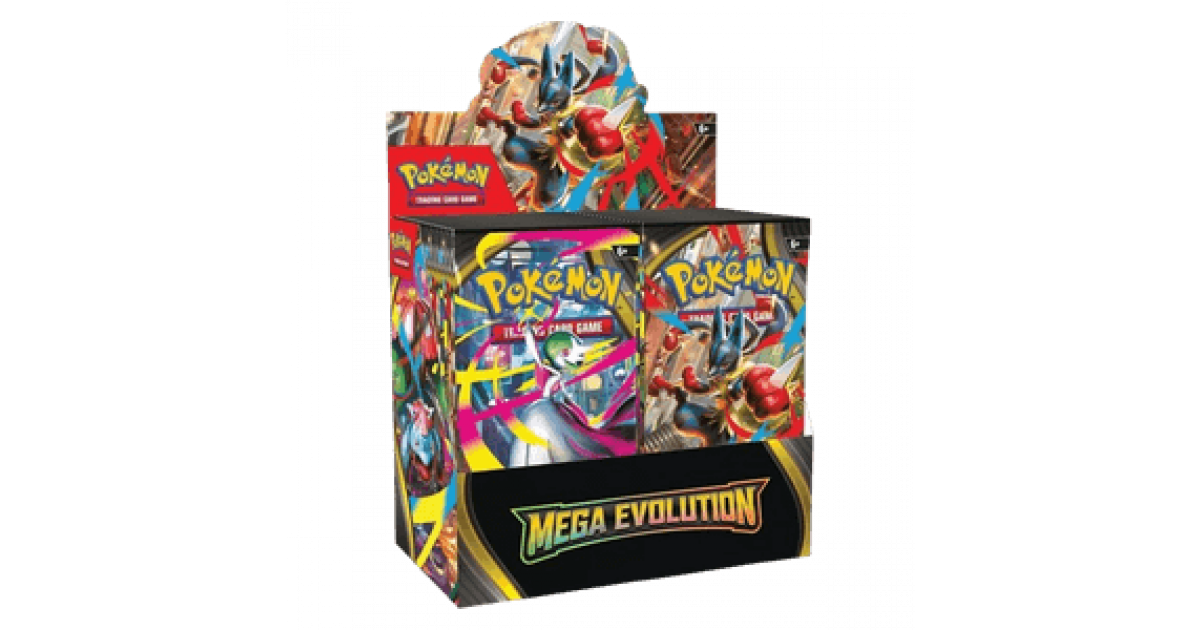 Pokémon TCG – Mega Evolution – Caja de sobres (Inglés)