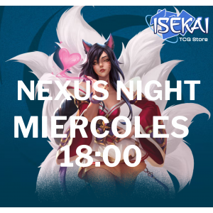Entrada Nexus Night Miercoles 18:00