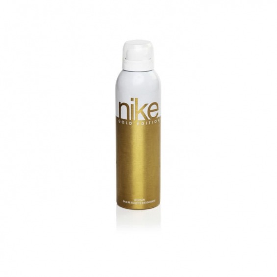 cache Cúal Regularidad Nike Gold Edition Woman Desodorante Spray 200ml de NIKE en drogueria…