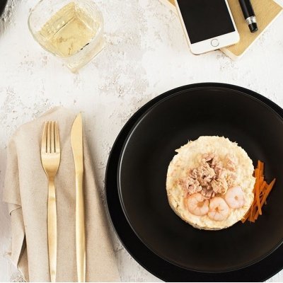 Ensaladilla rusa de atún y gambas - 400 g.