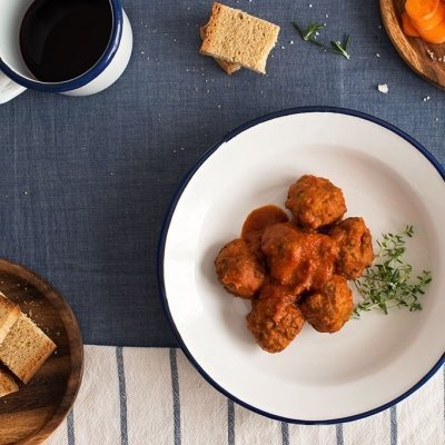 Albóndigas en salsa de tomate - 350 g.