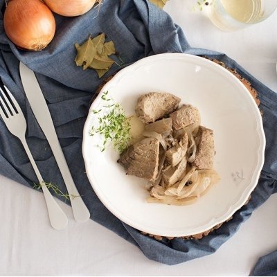 Atún encebollado - 350 g.