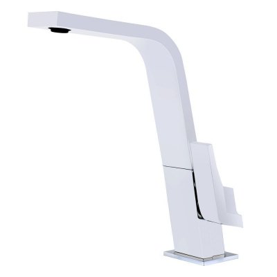 Grifo Teka IC 915 WHITE Monomando Caño Plano Giratorio