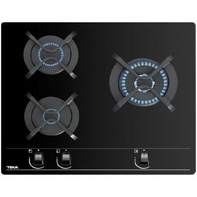 Encimera Cristalgas indep. Teka GBC63010KBN