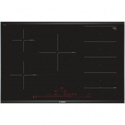 Bosch Serie 8 PXV875DC1E Integrado Induction hob Negro hobs