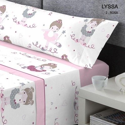 Juego sábanas coralina LYSSA Catotex