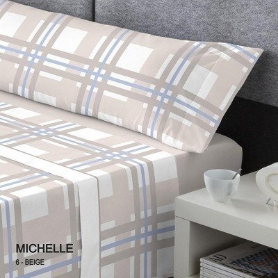 Juego sábanas coralina MICHELLE Catotex