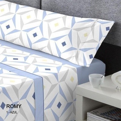 Juego sábanas coralina ROMY Catotex