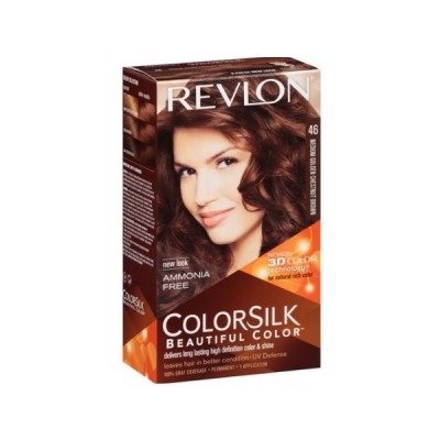 Revlon Colorsilk Sin Amoniaco 46 Castaño Cobrizo Dorado