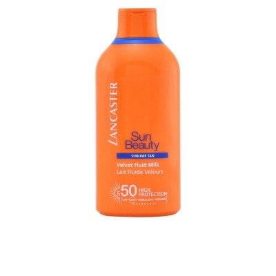 Lancaster Sun Beauty Velvet Tanning Fluid Milk Spf50 400ml Rostro Y Cuerpo