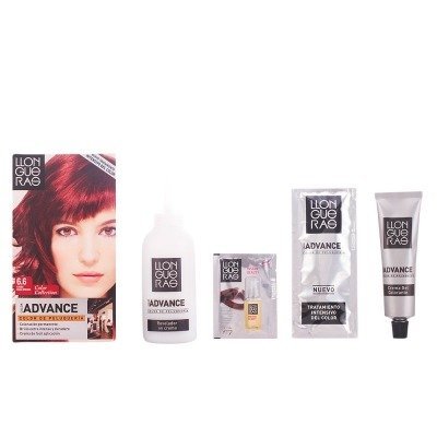 Llongueras Color Advance Hair Colour 6,6 Rojo Oscuro Intenso