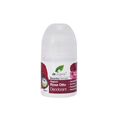 Dr Organic Rose Otto Desodorante Roll On 50ml