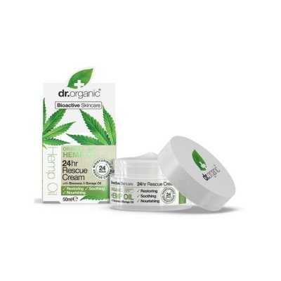 Dr. Organic Crema Rescate 24hr De Cáñamo 50ml