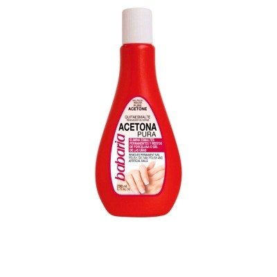 Babaria Acetona Pura Esmaltes y Geles Permanentes 200ml