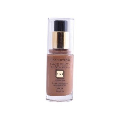 Max Factor Facefinity 3 In 1 Pre-Base, Corrector Y Base Spf20 100 Suntan 30ml