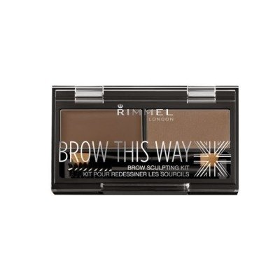Rimmel Kit Sourcils Brow this way 002 Mid Brown