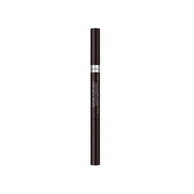 Rimmel London Brow This Way Fill And Sculp Definidor De Cejas 004 Soft Black 0.25g