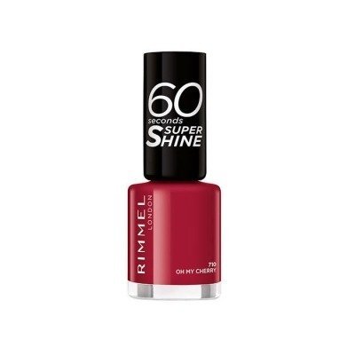 Rimmel Esmalte De Uñas 60 Seconds Super Shine 710 Oh My Cherry