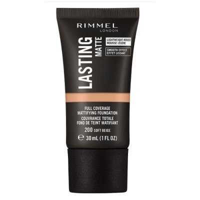 Chanel Lasting Matte Foundation 200 Soft Beige 30ml