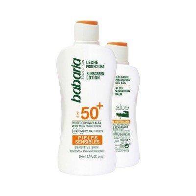 Babaria Solar Leche Protectora Spf50 Plus 200ml Set 2 Piezas 2018