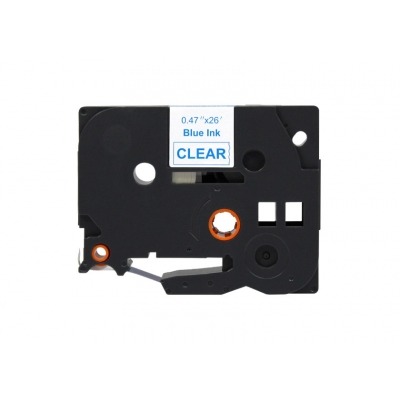 BROTHER TZE-133 AZUL/TRANSPARENTE CINTA ROTULADORA GENERICA TZ-133