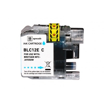 BROTHER LC12E CYAN CARTUCHO DE TINTA GENERICO LC-12EC