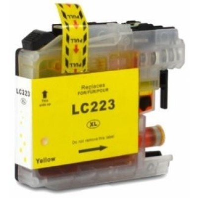 BROTHER LC223/LC221 V3 AMARILLO CARTUCHO DE TINTA GENERICO LC223Y/LC221Y