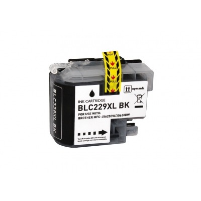 BROTHER LC229XL V2/V3 NEGRO CARTUCHO DE TINTA GENERICO LC229XLBK (CHIP ULTIMA ACTUALIZACION)