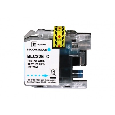 BROTHER LC22E CYAN CARTUCHO DE TINTA GENERICO LC-22EC
