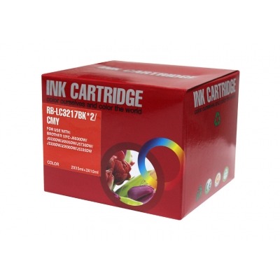 BROTHER LC3217 V3 MULTIPACK DE 5 CARTUCHOS DE TINTA GENERICOS LC3217VALDR