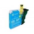 BULK_BROTHER LC980XL/LC1100XL/LC985XL CYAN CARTUCHO DE TINTA GENERICO LC980C/LC1100C/LC985C