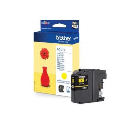 BROTHER LC121 AMARILLO CARTUCHO DE TINTA ORIGINAL LC121Y