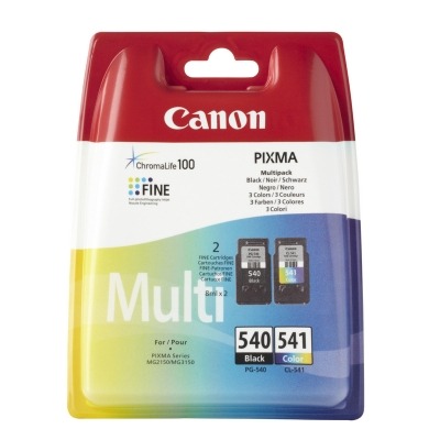 CANON PG540 NEGRO + CL541 TRICOLOR MULTIPACK ORIGINAL 5225B006