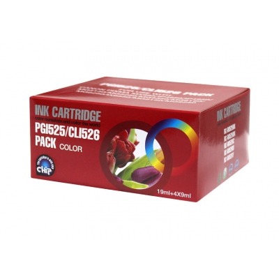 CANON PGI525/CLI526 MULTIPACK DE 5 CARTUCHOS DE TINTA GENERICOS 4529B006/4541B009/4540B017