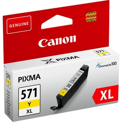 CANON CLI571XL AMARILLO CARTUCHO DE TINTA ORIGINAL 0334C001