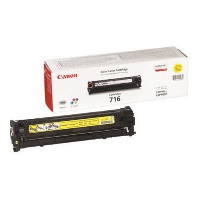 CANON 716 AMARILLO CARTUCHO DE TONER ORIGINAL 1977B002