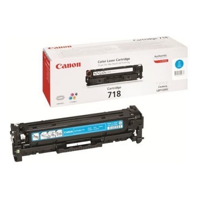 CANON 718 CYAN CARTUCHO DE TONER ORIGINAL 2661B002
