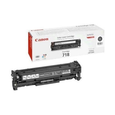 CANON 718 NEGRO CARTUCHO DE TONER ORIGINAL 2662B002