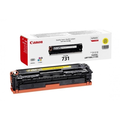 CANON 731 AMARILLO CARTUCHO DE TONER ORIGINAL 6269B002